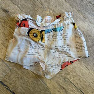 Wolf And Rita Graphic Shorts